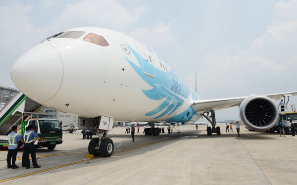 Boeing delivers country's first 787 Dreamliner