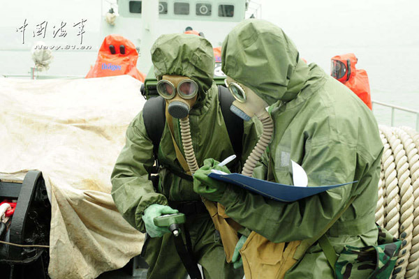 China's 1st NBC maritime rescue team unveiled