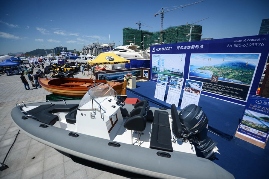 2013 China Int'l Boat Show kicks off in Zhoushan