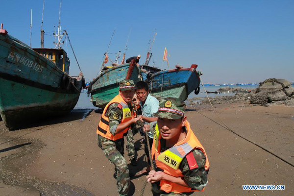 China maintains orange alert for Typhoon Soulik