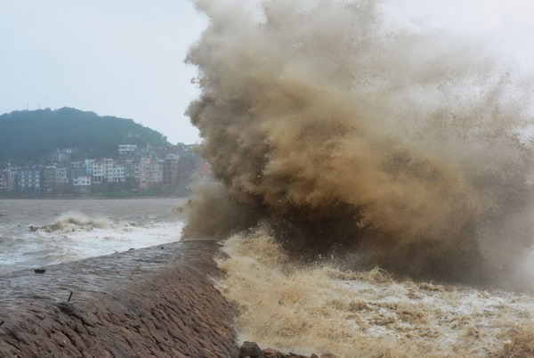 Typhoon Soulik lands in E China province