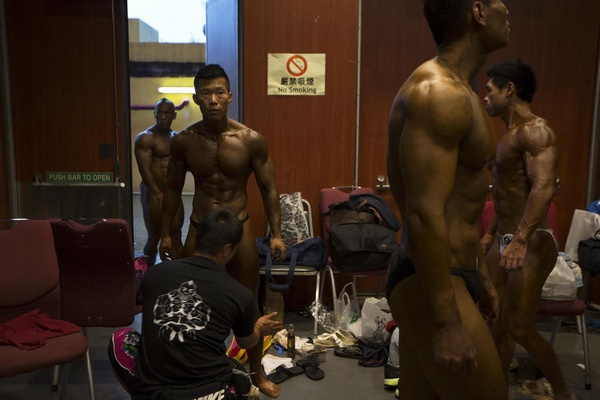 Bodybuilding championship kicks off in Hong Kong
