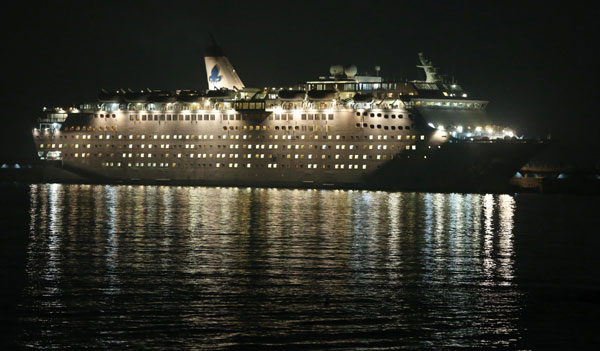 China urges release of detained cruise liner