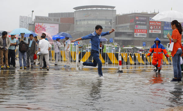 Millions hit as rainstorm wreaks havoc