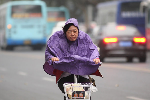 Strong cold front to sweep China