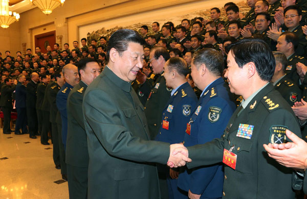Xi asks military to uphold CPC's leadership