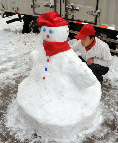 Heavy snow expected to continue in NE China