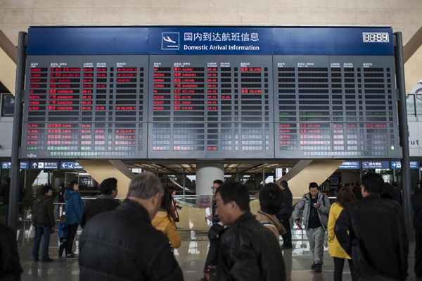 Kunming airport closes due to heavy fog