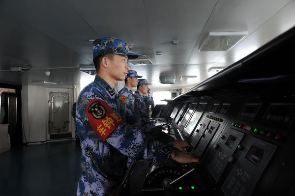 <EM>Liaoning</EM> arrives in Hainan for mission