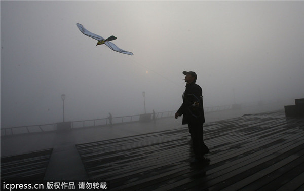 Shanghai forces closures amid heavy smog