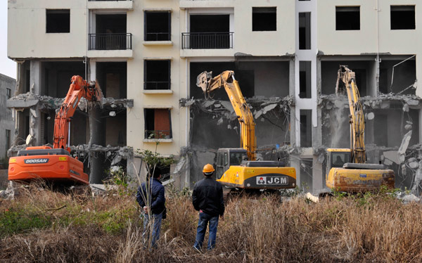 Demolitions send a stern message to illegal developers