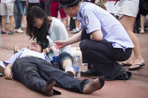 14 killed in stampede in NW China