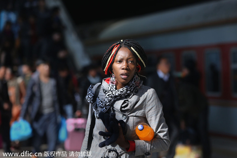 Expats in Spring Festival travel rush