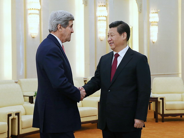 Chinese President meets US State secretary
