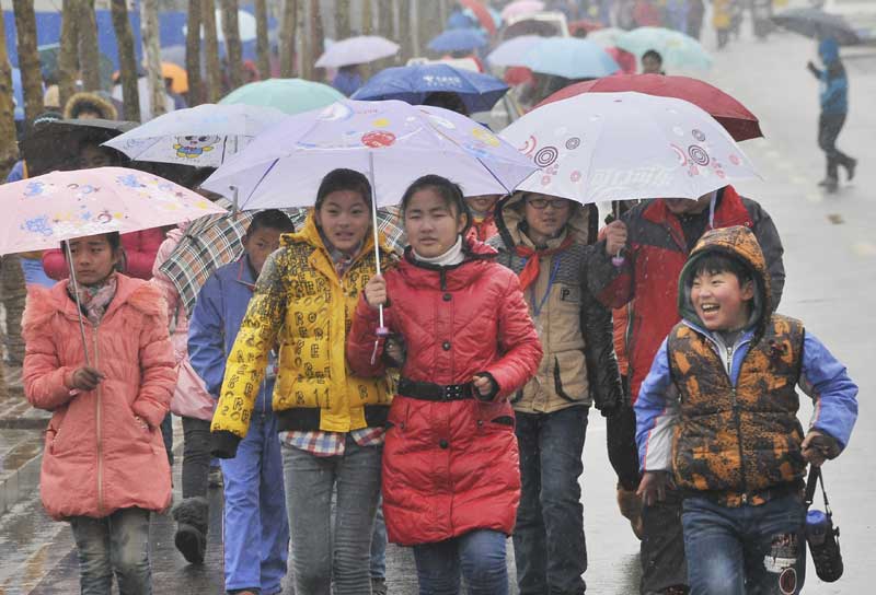 A new year of learning begins all over China