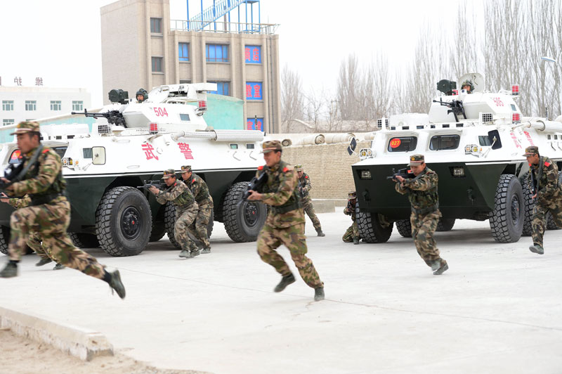 Armed police gear up for two sessions duty