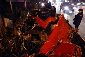 15 dead in pileups in southwest China's Chongqing