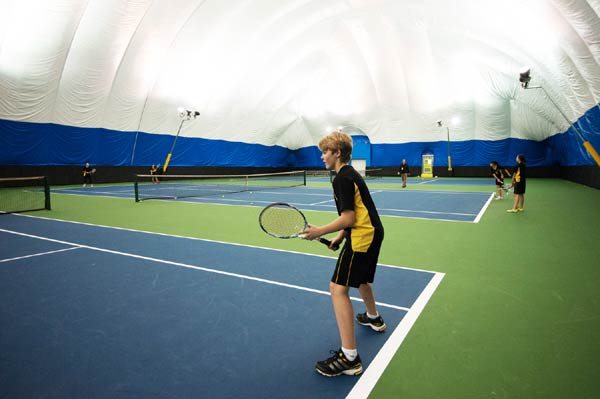 Domes give kids chance to exercise in clean air