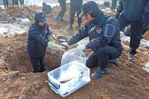 Remains of Chinese soldiers returning home