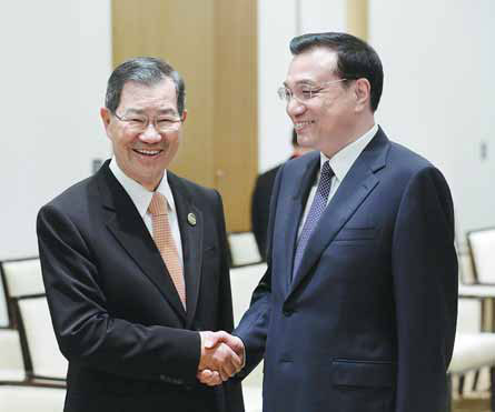 Li stresses cross-Straits harmony