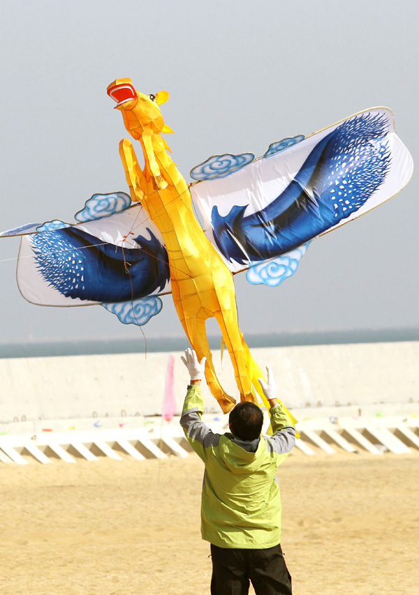 Kite-flying championship held in E China