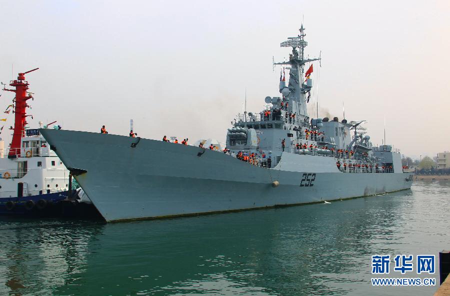 7 countries' naval ships arrive in E China