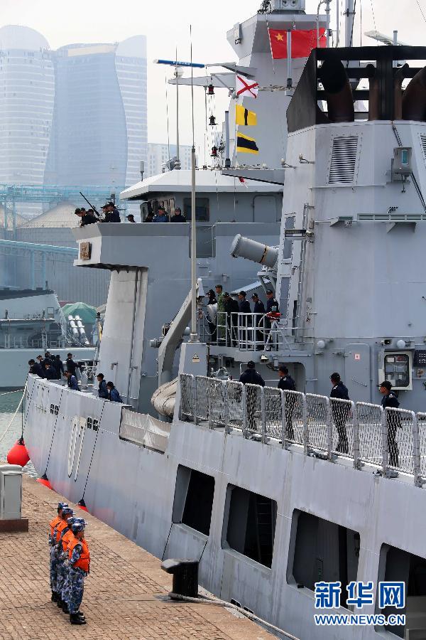 7 countries' naval ships arrive in E China