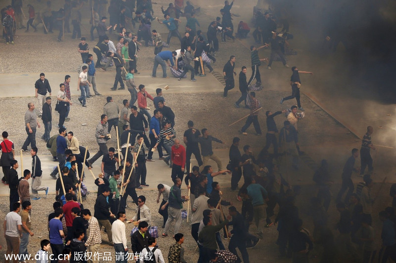 Beijing police hold emergency drills