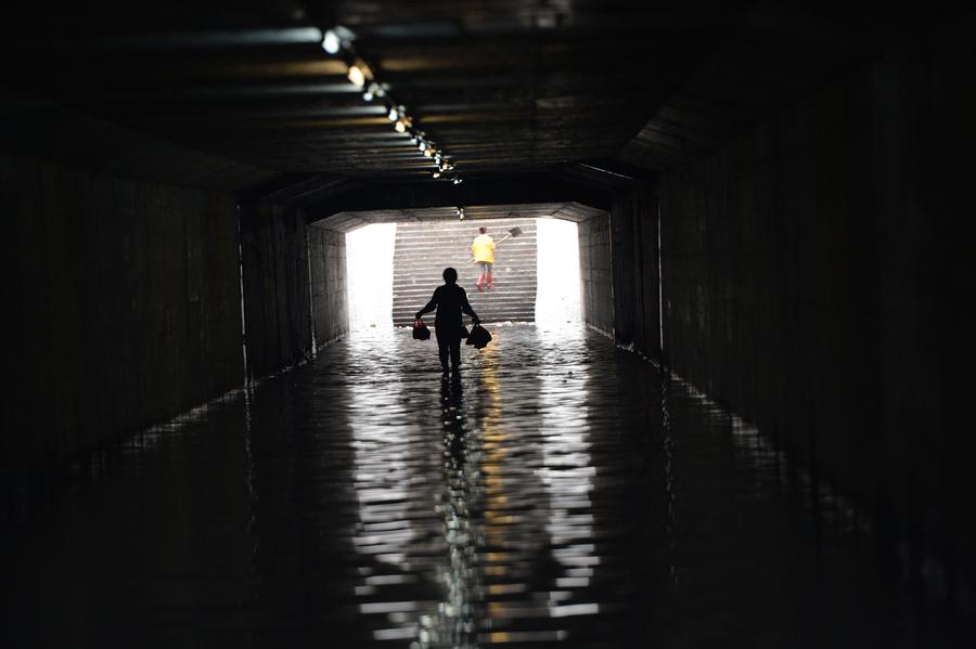 Red alert for rainstorm issued in S China's Liuzhou