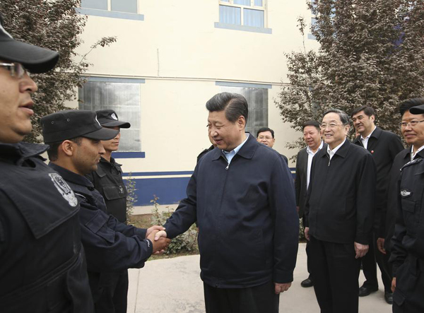Xi promotes stability and ethnic harmony in Xinjiang