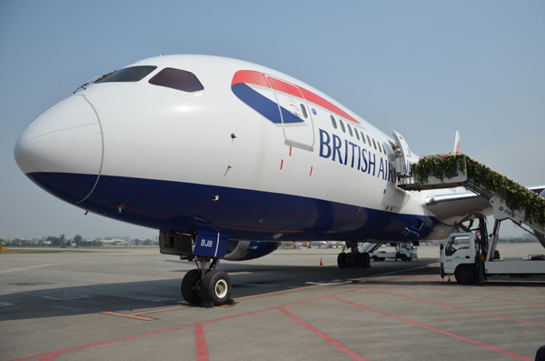 British Airways adds flights to Chengdu