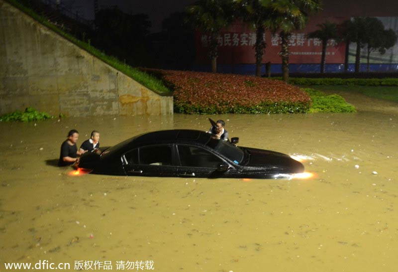 Severe rainstorm hits E China