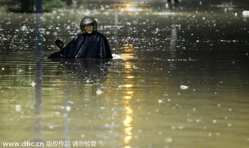 Severe rainstorm hits E China
