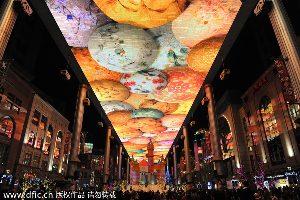 3D luminous art show in Guangzhou