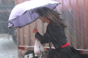 Severe rainstorms swamp China