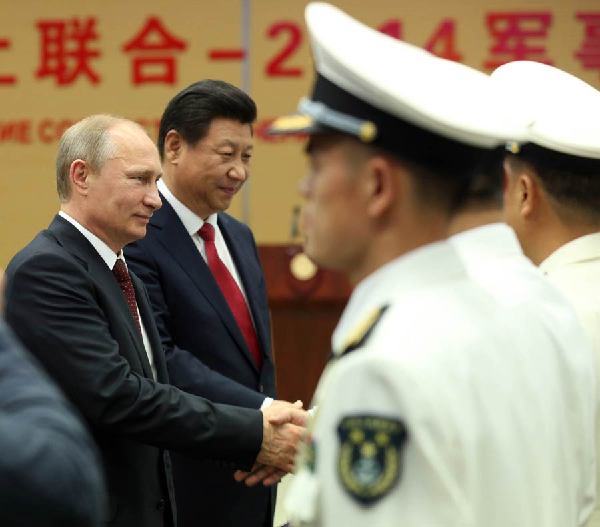 China, Russia hold joint naval drills in Shanghai