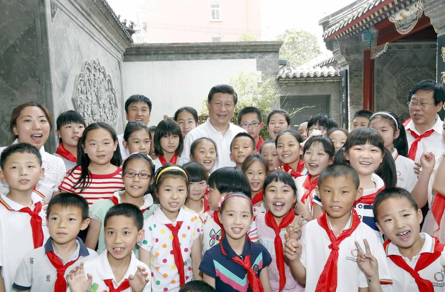 Xi urges socialist values for children