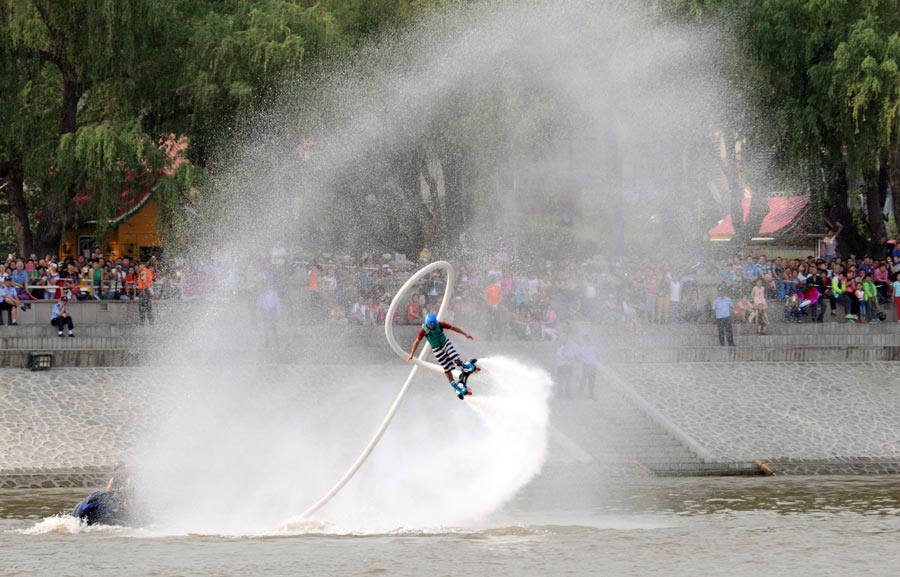 Jetlev Flyer users rise to the occasion