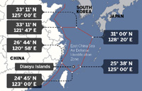 China challenges Japan over jet encounter