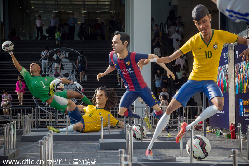 Giants welcome to World Cup from Hong Kong