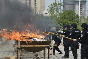 Wuhan declares war on drugs