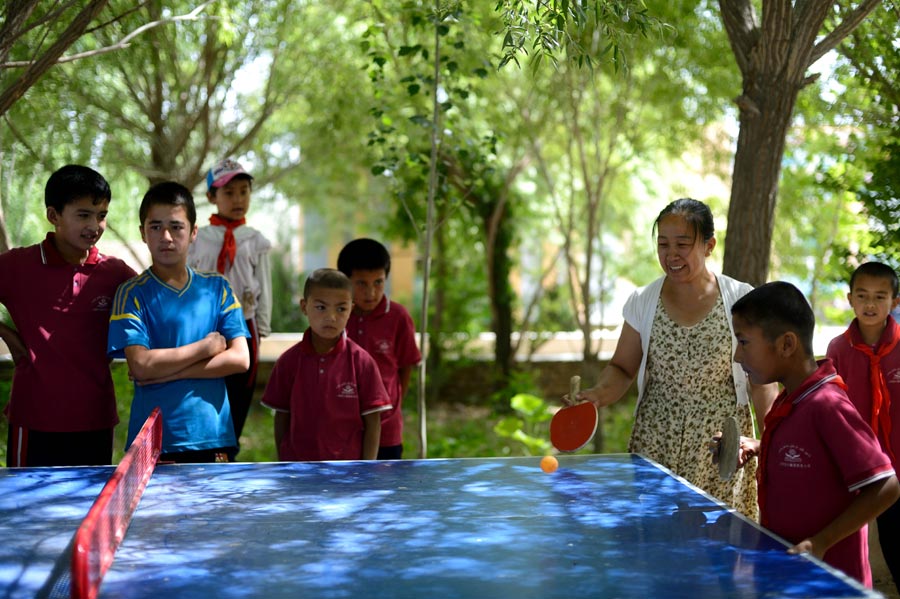 Love is reason she stays in Xinjiang teaching