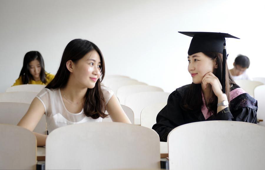 Graduation photos capture younger, older self