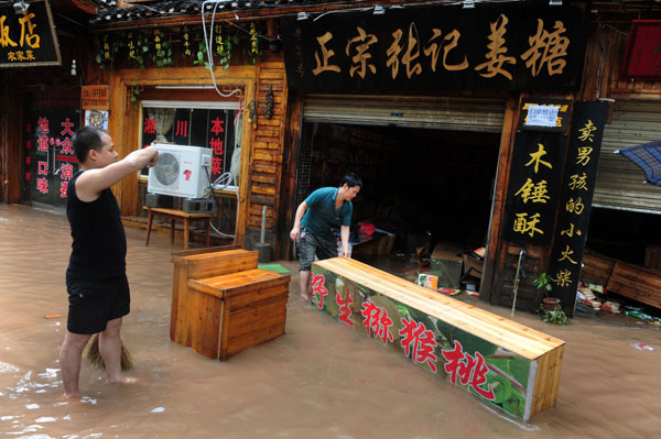 At least 18 killed in China rainstorms