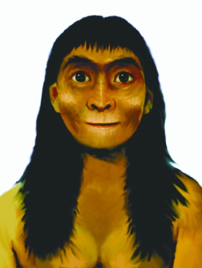 Experts reconstruct face of woman from 300,000 yrs ago