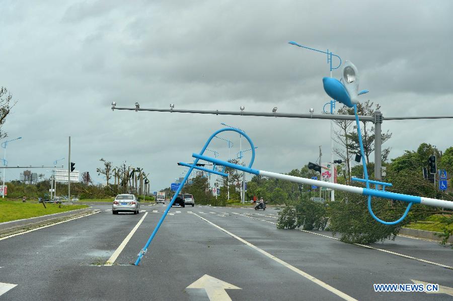 Typhoon Rammasun affects 2.8 m in Guangxi, Guangdong