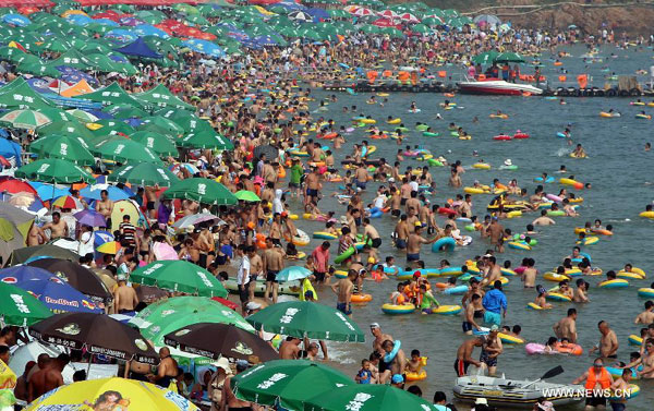 Hot wave hits China