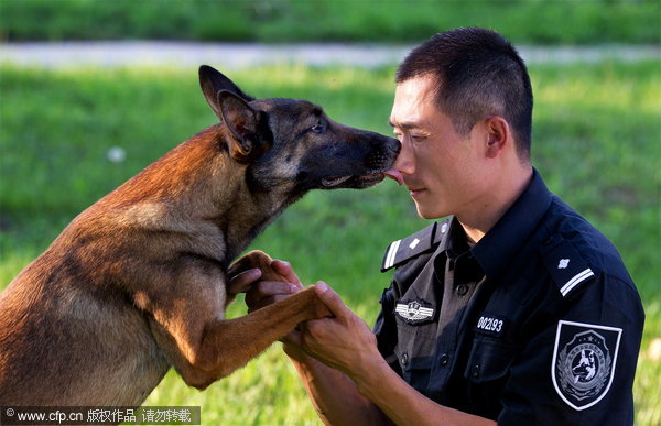 Remembering police dog <EM>Benben</EM>