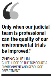 Top court to 'enrich' green tribunals