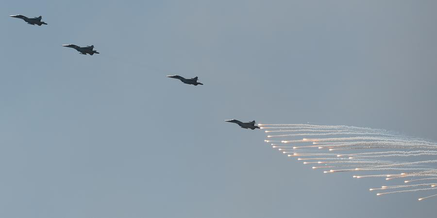 Chinese pilots compete at Russia air force competition